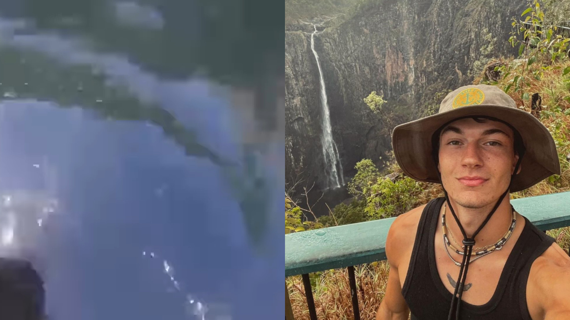 Imaginile șocante surprinse de un tânăr după ce a fost mușcat de un rechin. Apa mării a devenit roșie | VIDEO