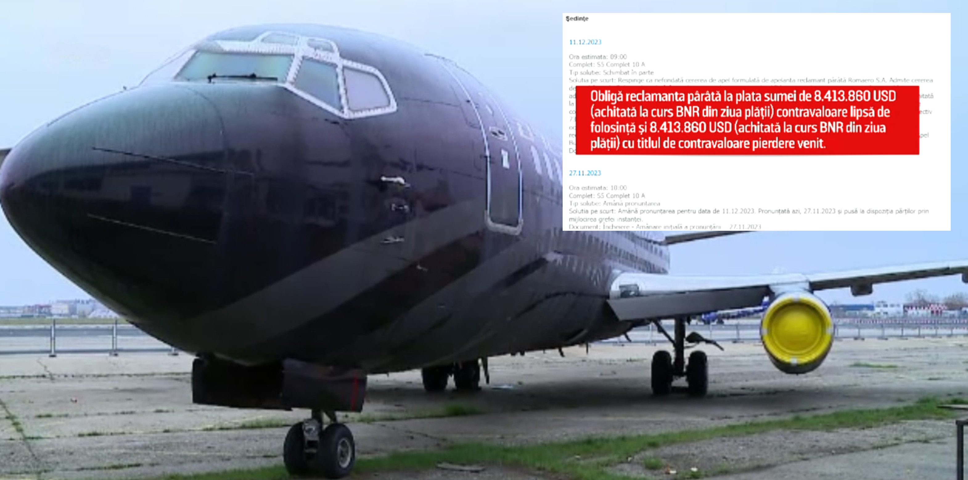 Cum a reușit un avion să taie „aripile” Romaero. De cine depinde soarta companiei cu datorii de 700 de milioane de lei