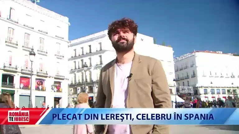 În pas de dans sportiv, din Satu Mare la mondiale, la propria școală în Wembley, Londra. El este Marius (1)