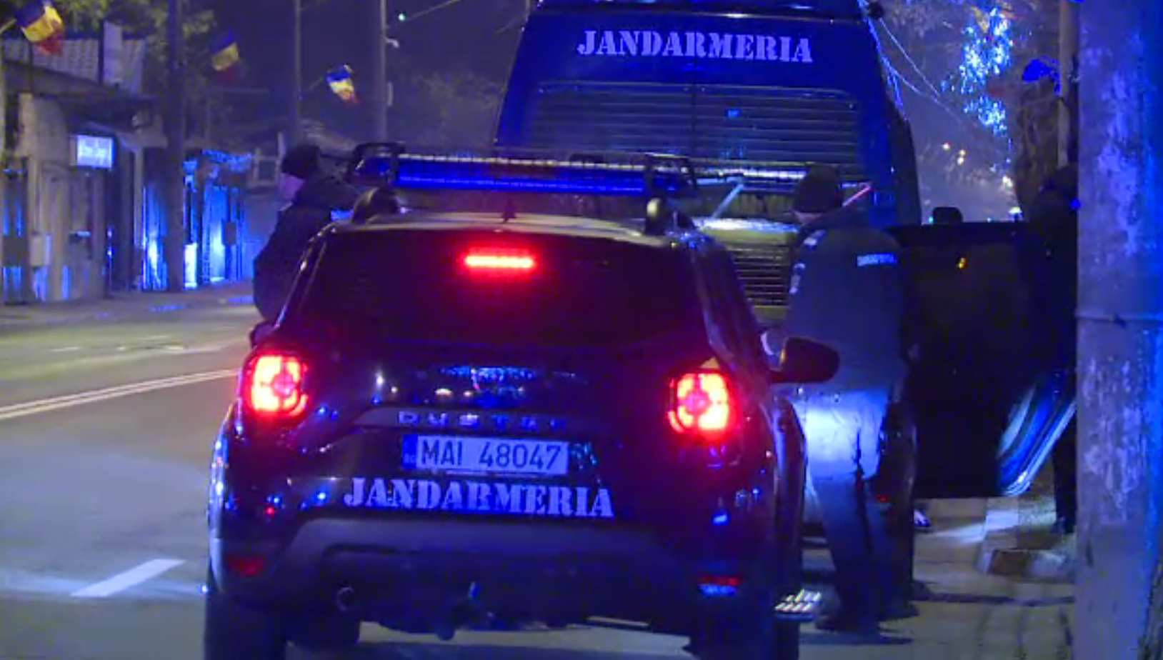 Mașină a Jandarmeriei, implicată într-un accident în București. Cine ar fi șoferul vinovat