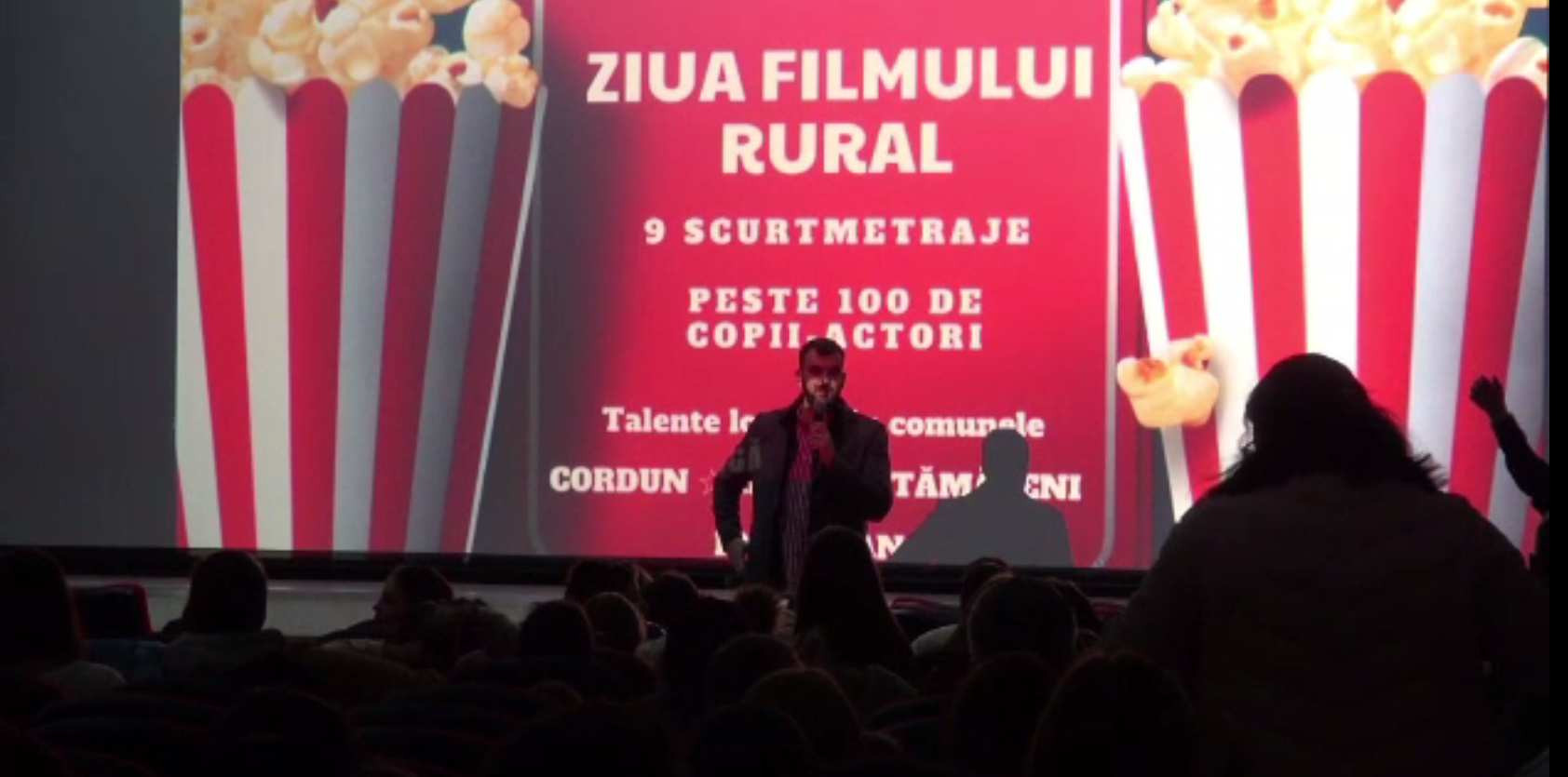 Proiect cinematografic cu copiii de la sate. Un tânăr actor din Neamț a organizat un festival de film cu actori în devenire