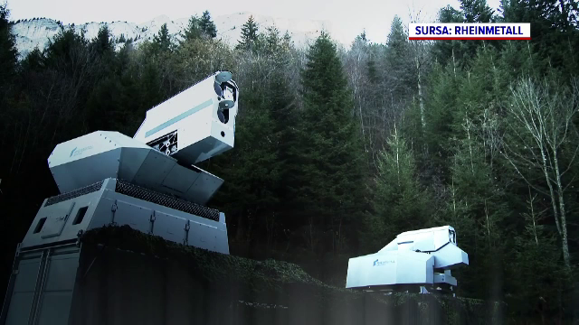 Românii testează o armă din Germania care distruge cu laser roiuri de drone. Cum poate fi folosită