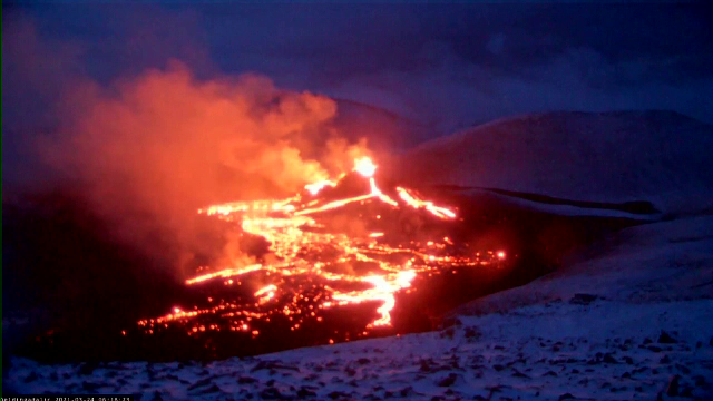 Stare de urgenţă în Islanda, din cauza erupţiei vulcanice din zona Sundhnjúkagígar. Atenţionare de călătorie emisă de MAE