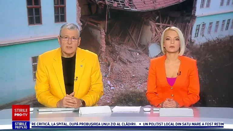 Administratorul firmei care a săpat șantul lângă internatul prăbușit din Harghita a fost reținut