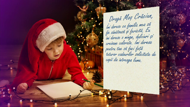„Vreau sănătate pentru mine și familie.” Copiii din toată lumea i-au trimis scrisori moșului și îl aşteaptă nerăbdători