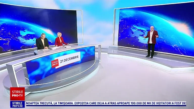 Vremea azi, 21 decembrie. Domină atmosfera închisă, iar în sudul și în estul țării se arată puțin soarele