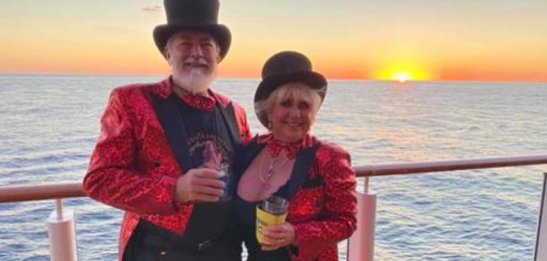 Doi soți și-au vândut toată averea pentru a-și trăi viața pe un vas de croazieră, pentru tot restul vieții