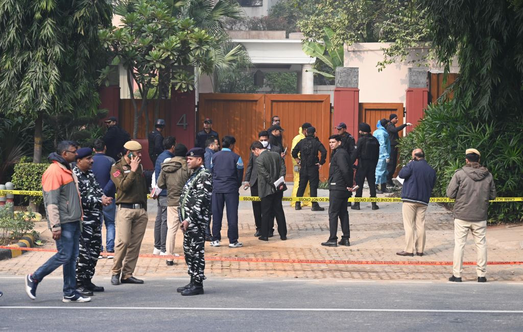 Explozie la New Delhi, în apropierea ambasadei Israelului în India. Primele imagini de la fața locului | VIDEO