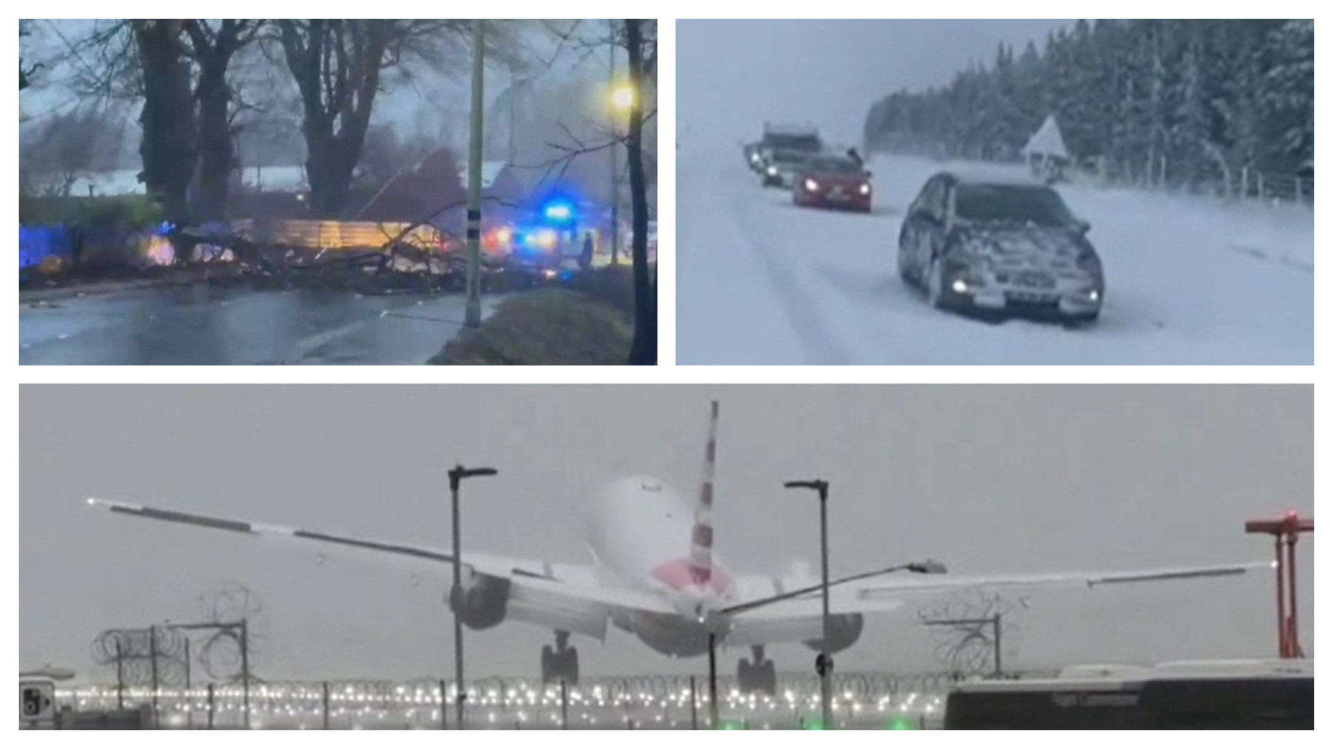 Furtuna Gerrit a făcut prăpăd în Marea Britanie. Inundații, locuințe fără curent electric și zboruri anulate