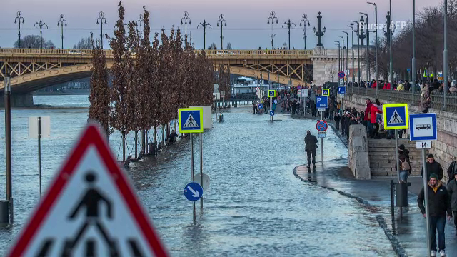 Fenomen neobișnuit la Budapesta. „N-am mai văzut niciodată așa ceva în preajma Crăciunului”