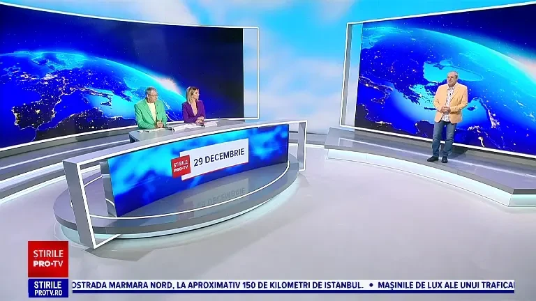 Vremea azi, 29 decembrie. O zi cu temperaturi mai ridicate decât în mod obișnuit. Care vor fi maximele termice