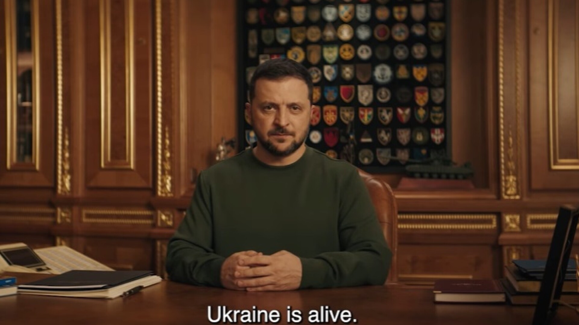 Mesajul transmis de Zelenski de Anul Nou: Ucraina a devenit mai puternică