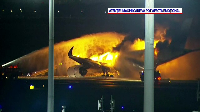 Miracolul din Japonia. Cum a fost posibil ca 379 de oameni să iasă nevătămați dintr-un avion în flăcări, în 90 de secunde