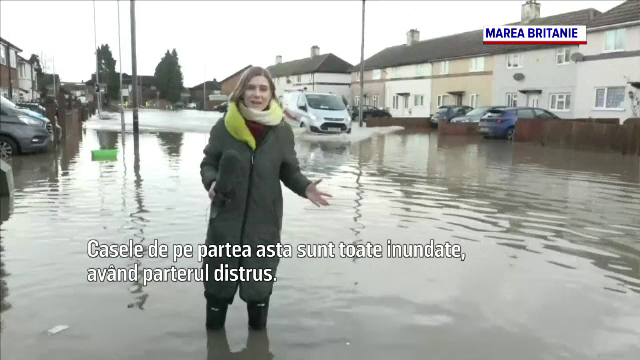 Inundații și viscol în Europa. Peste o mie de mașini sunt blocate de zeci de ore pe o autostradă din Suedia