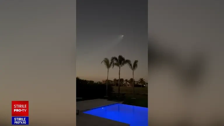 SpaceX a lansat racheta Falcon 9 cu 23 de sateliți Starlink. Planul lui Elon Musk pentru 2024 | VIDEO