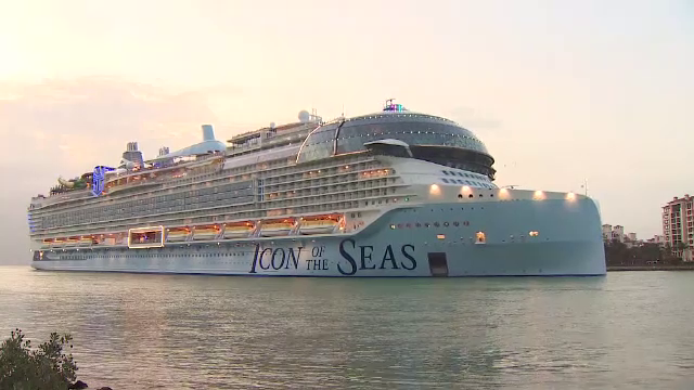 Cel mai mare vas de croazieră din lume a ajuns într-un port din Florida. Va porni în călătoria inaugurală