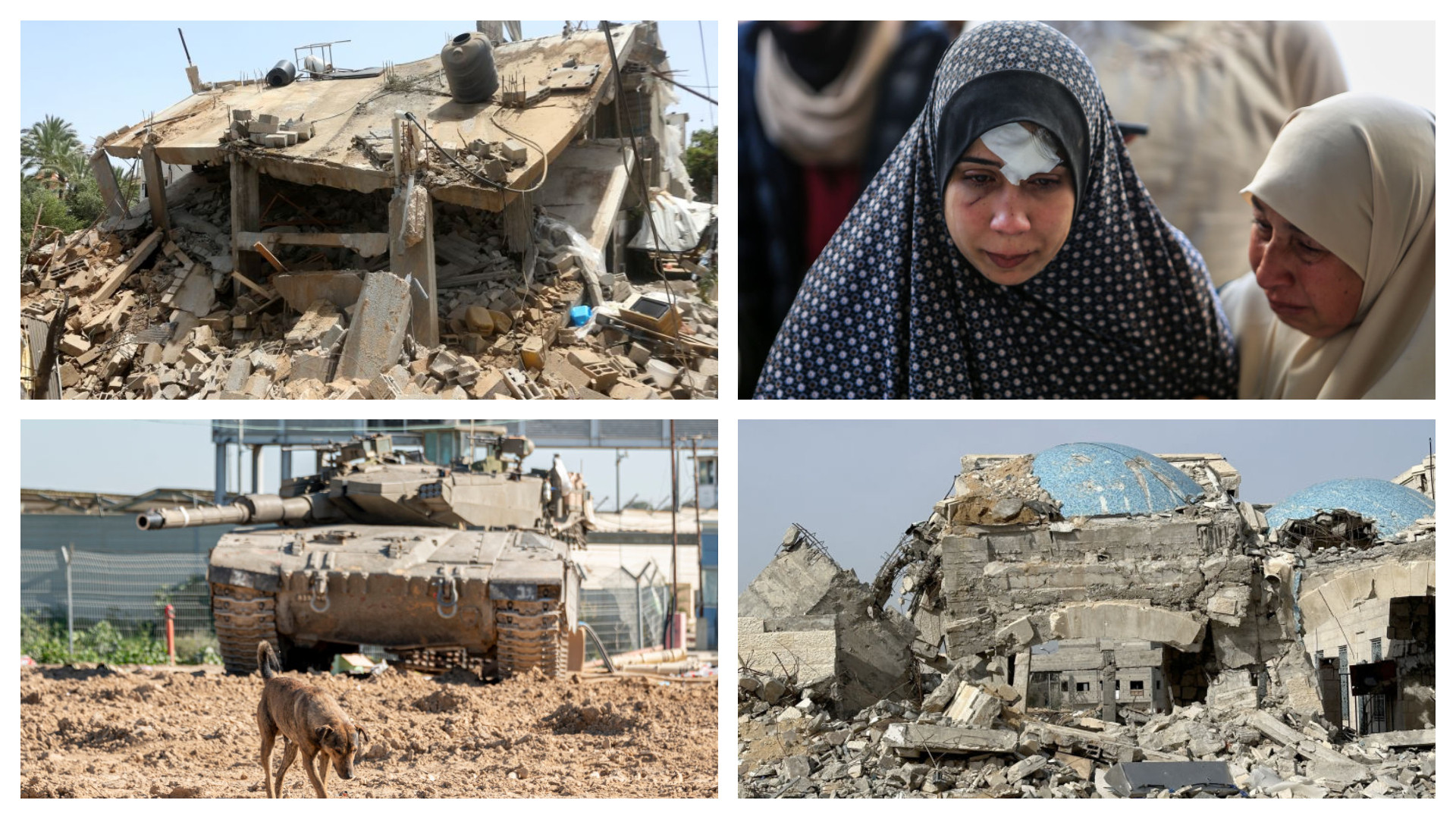 "Ne-am pierdut speranța". Gaza, la aproape 100 de zile de război: Zone devastate, oameni mutilați și muritori de foame