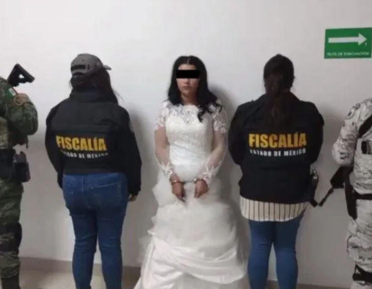 O mireasă a fost încătușată chiar în ziua nunții, în timp ce purta rochia de mireasă. Motivul pentru care a fost arestată