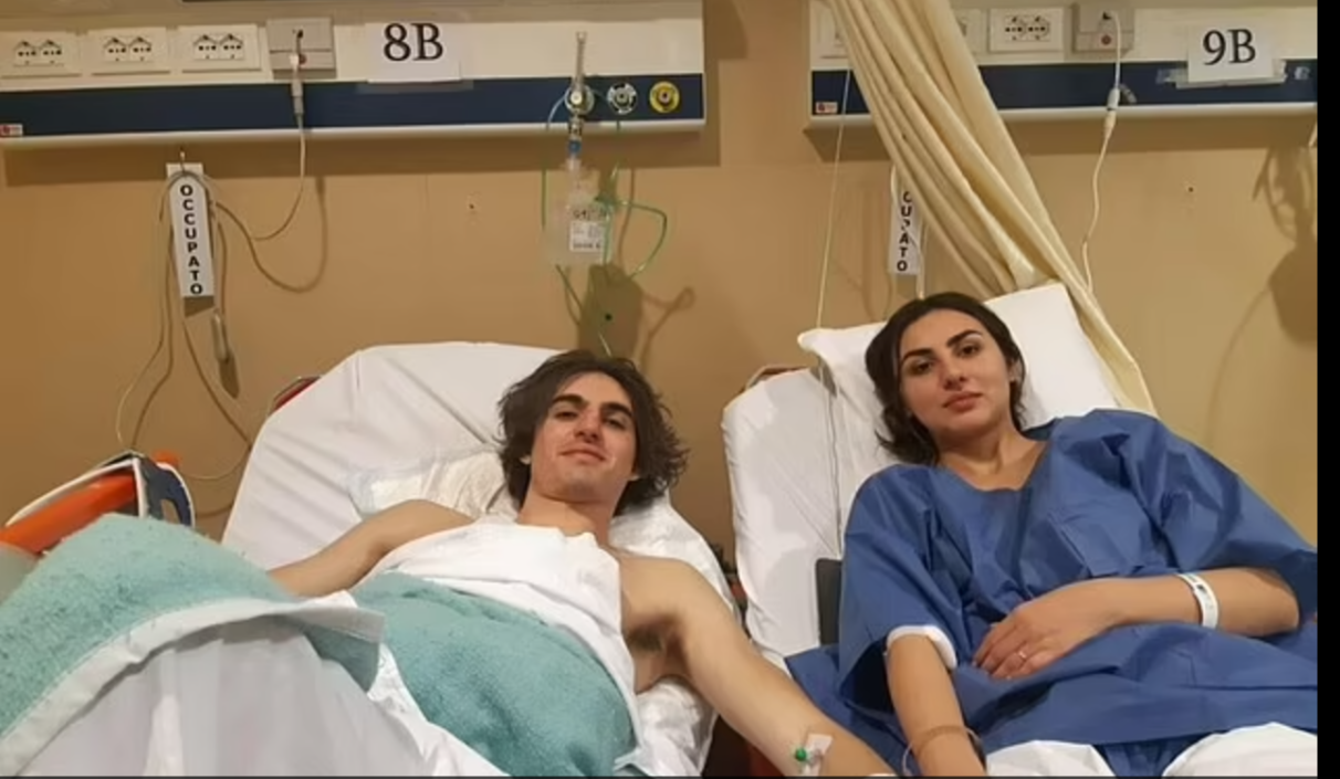 Mirele și mireasa și-au petrecut noaptea nunții la spital, după un accident înfiorător la petrecere. FOTO