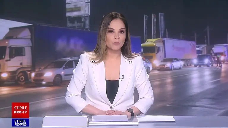 Protestul transportatorilor și fermierilor, ziua 8. Blocaj în Vama Siret. Coloana de camioane se întinde pe 20 de km