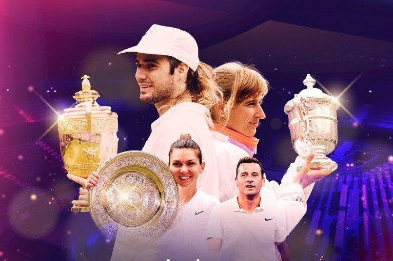 Simona Halep, pe terenul de tenis. Va juca la Sports Festival 2024 împotriva cuplului Andre Agassi, Steffi Graf