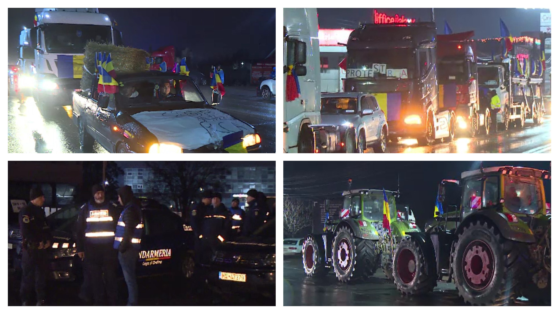 Sondaj INSCOP: 93,6% dintre români consideră îndreptăţite protestele agricultorilor şi transportatorilor