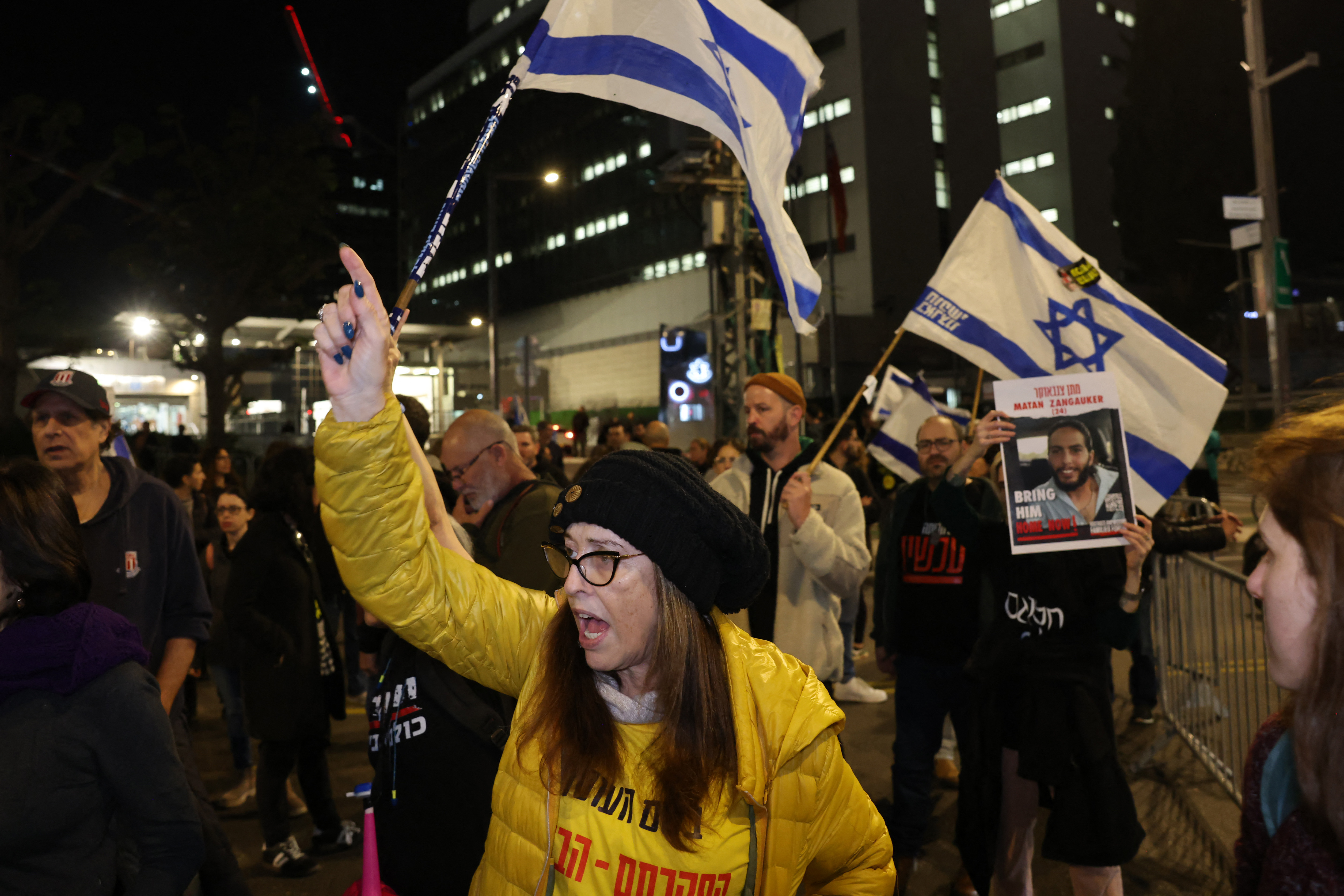 Mii de israelieni au protestat la Tel Aviv împotriva guvernului Netanyahu