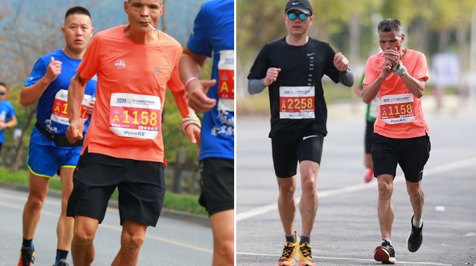 Ce a pățit un bărbat care participa la un maraton după ce a fumat țigară după țigară pe tot parcursul cursei