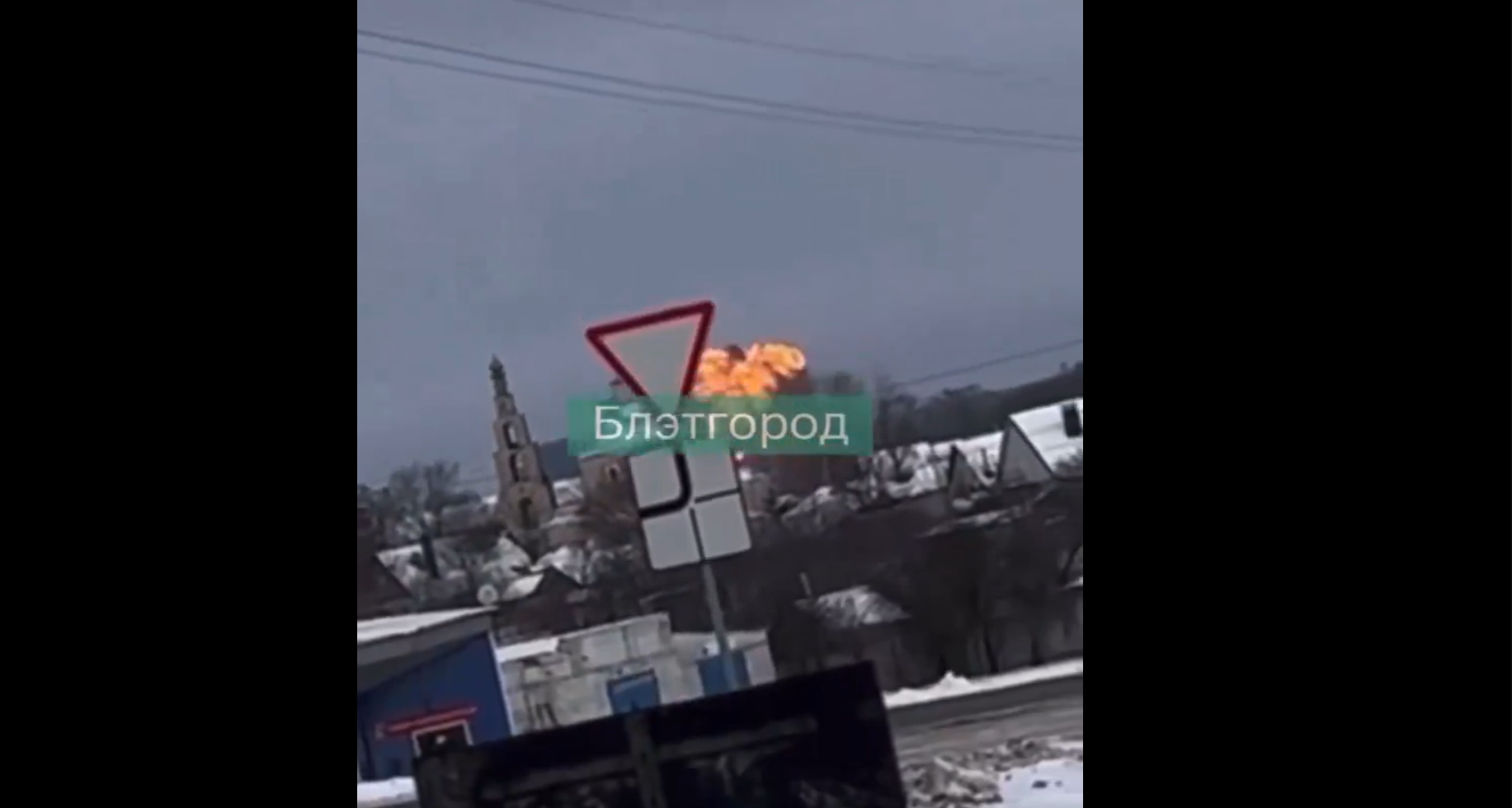 Un avion militar rusesc cu 65 de prizonieri ucraineni la bord s-a prăbuşit în regiunea Belgorod. VIDEO