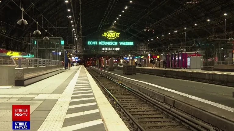 Atenţionare MAE de călătorie pentru Germania. Grevă la nivel federal a mecanicilor de locomotivă de la Deutsche Bahn