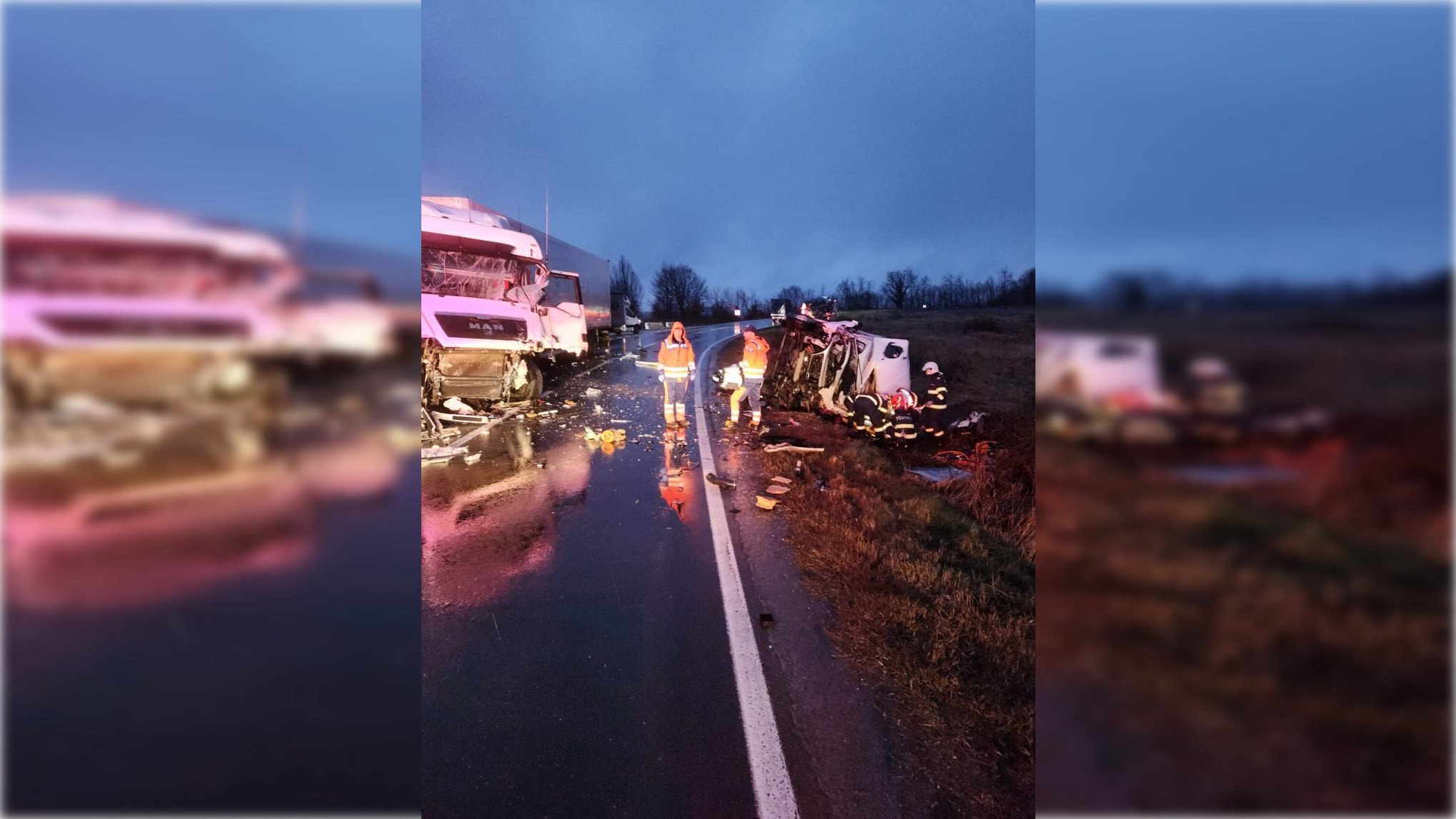 Accident grav cu trei victime pe o șosea din Timiș. Un tânăr a murit, iar alte două persoane au fost rănite