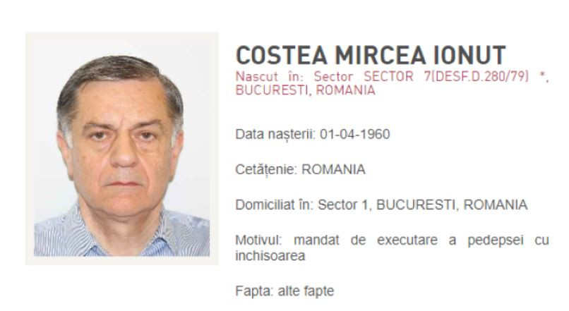 Cumnatul lui Mircea Geoană, Ionuţ Costea, a fost reţinut la Istanbul. Este condamnat definitiv la 6 ani de închisoare