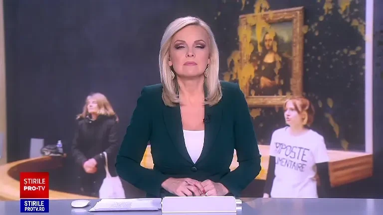 Mona Lisa de la Luvru, stropită cu supă de două protestatare. Pictura a avut mai multe tentative de distrugere | VIDEO