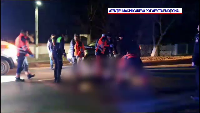 Un bărbat care traversa printr-un loc nepermis a fost spulberat de o mașină, în Galați