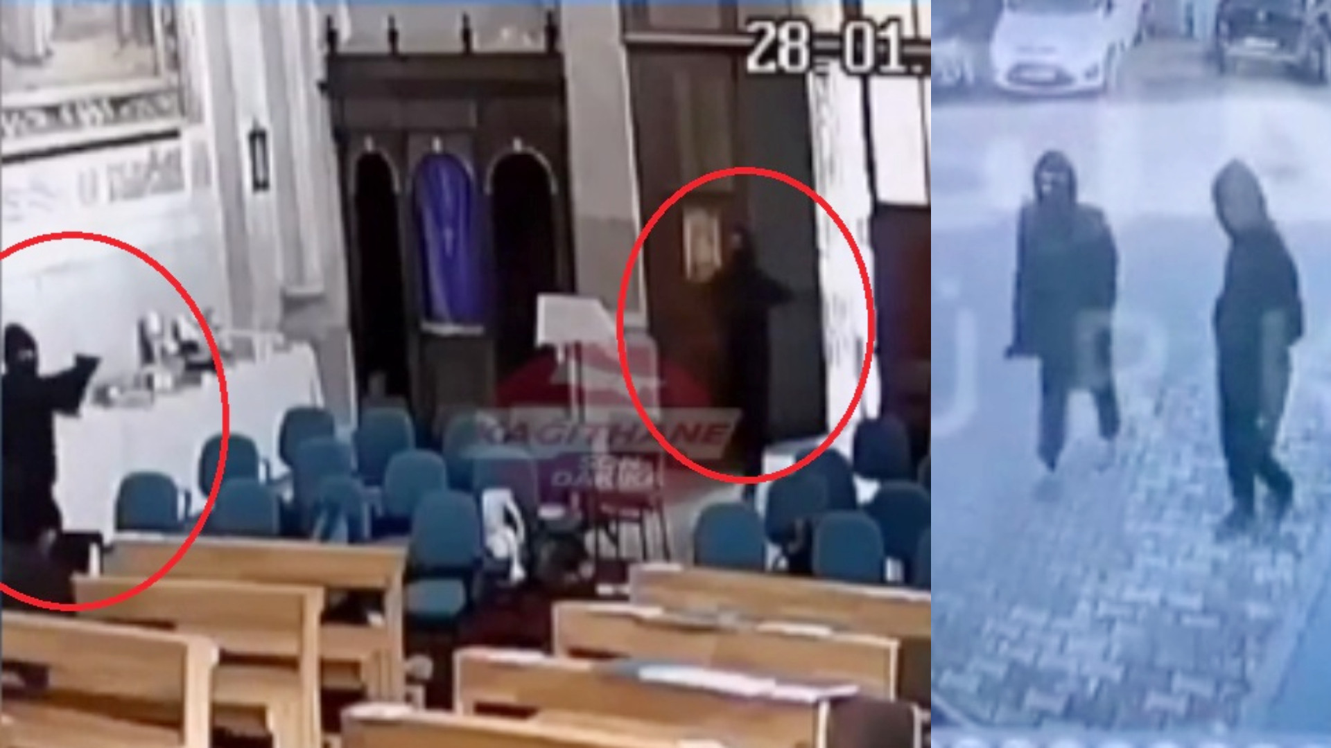 Poliția turcă i-a prins pe cei doi islamiști care au deschis focul într-o biserică din Istanbul. Victima urma să fie botezată