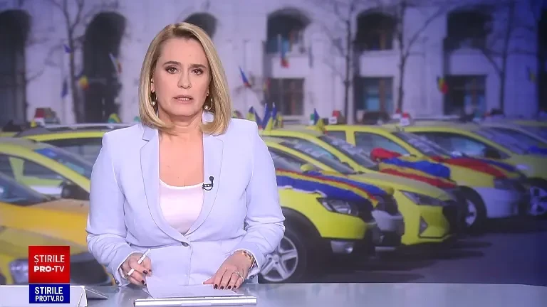 Taximetriștii au protestat în București. Șoferii sunt nemulțumiți de avantajele pe care le au companiile ride-sharing