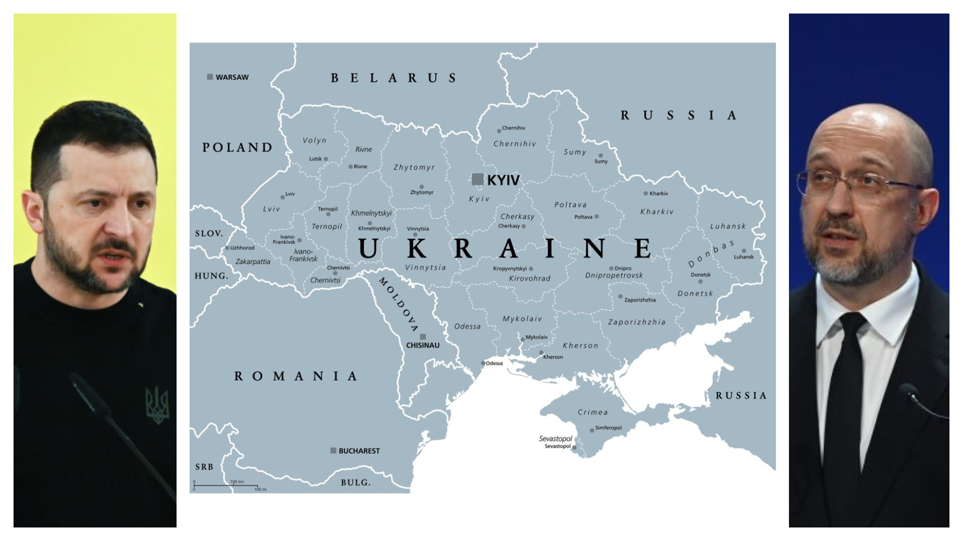 Zelenski și premierul Ucrainei, discuții care vizează direct România. Mesajul liderului de la Kiev pentru țările vecine