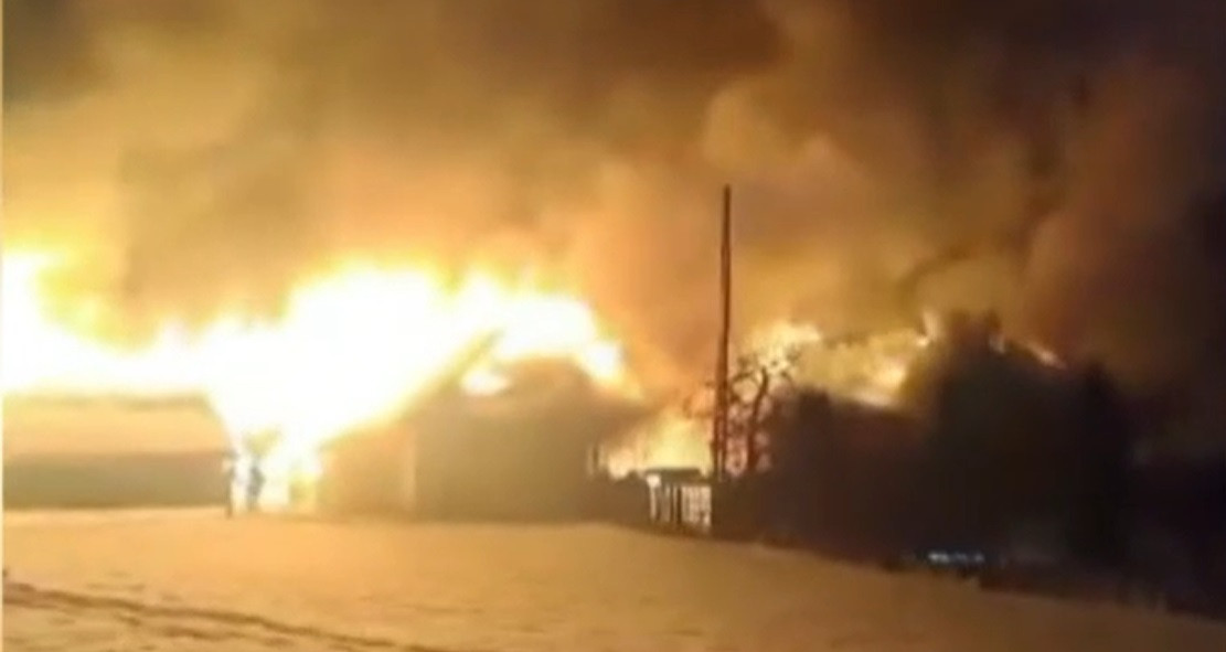 Un bărbat a murit într-un incendiu produs la un gater în județul Neamț