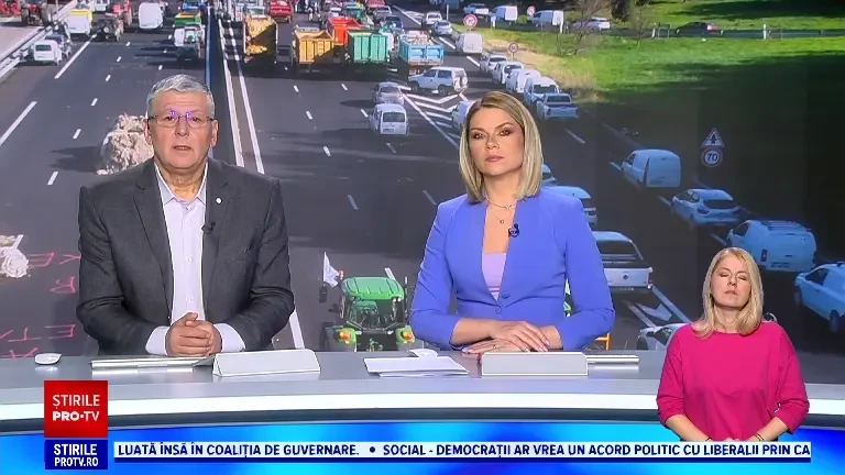 Fermierii francezi se apropie amenințător de Paris. Jandarmii au construit baraje în oraș