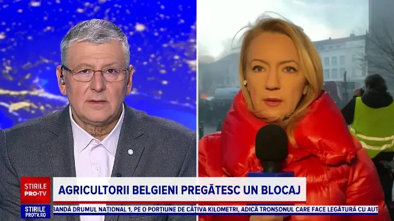 Haos în Bruxelles. Fermierii violenți au aprins focuri în fața Parlamentului European și aruncă cu ouă în polițiști