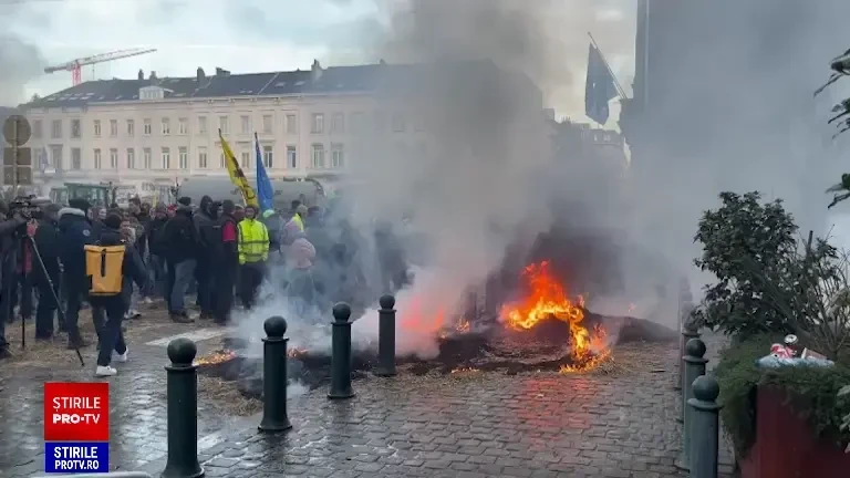 Protest in Bruxelles