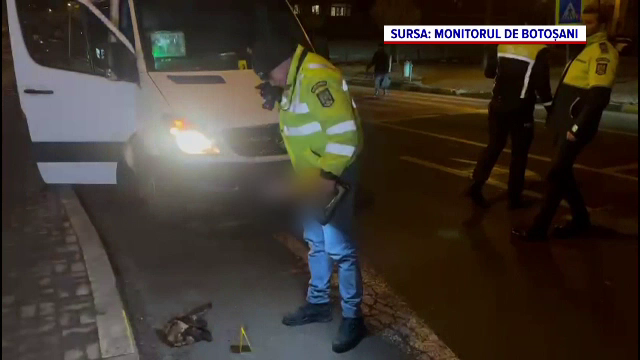 Bătrână omorâtă de un microbuz pe o trecere de pietoni din Botoșani. Ce a spus șoferul