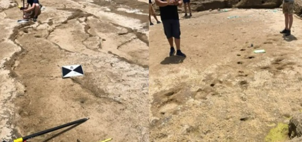 Urme de paşi umani, vechi de aproximativ 100.000 de ani, descoperite în Maroc