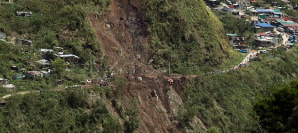 Cel puţin șapte morţi în urma unei alunecări de teren produse în apropierea unui sat minier, în Filipine