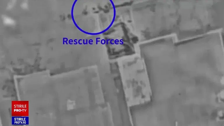 VIDEO din satelit. Cum au intrat trupele speciale din Israel într-un bloc al Hamas din Gaza, la 2 noaptea, pentru a salva 2 ostatici