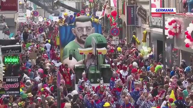Europenii se bucură de ultimele zile de carnaval. În Germania, Spania sau Croația au fost organizate parade și petreceri