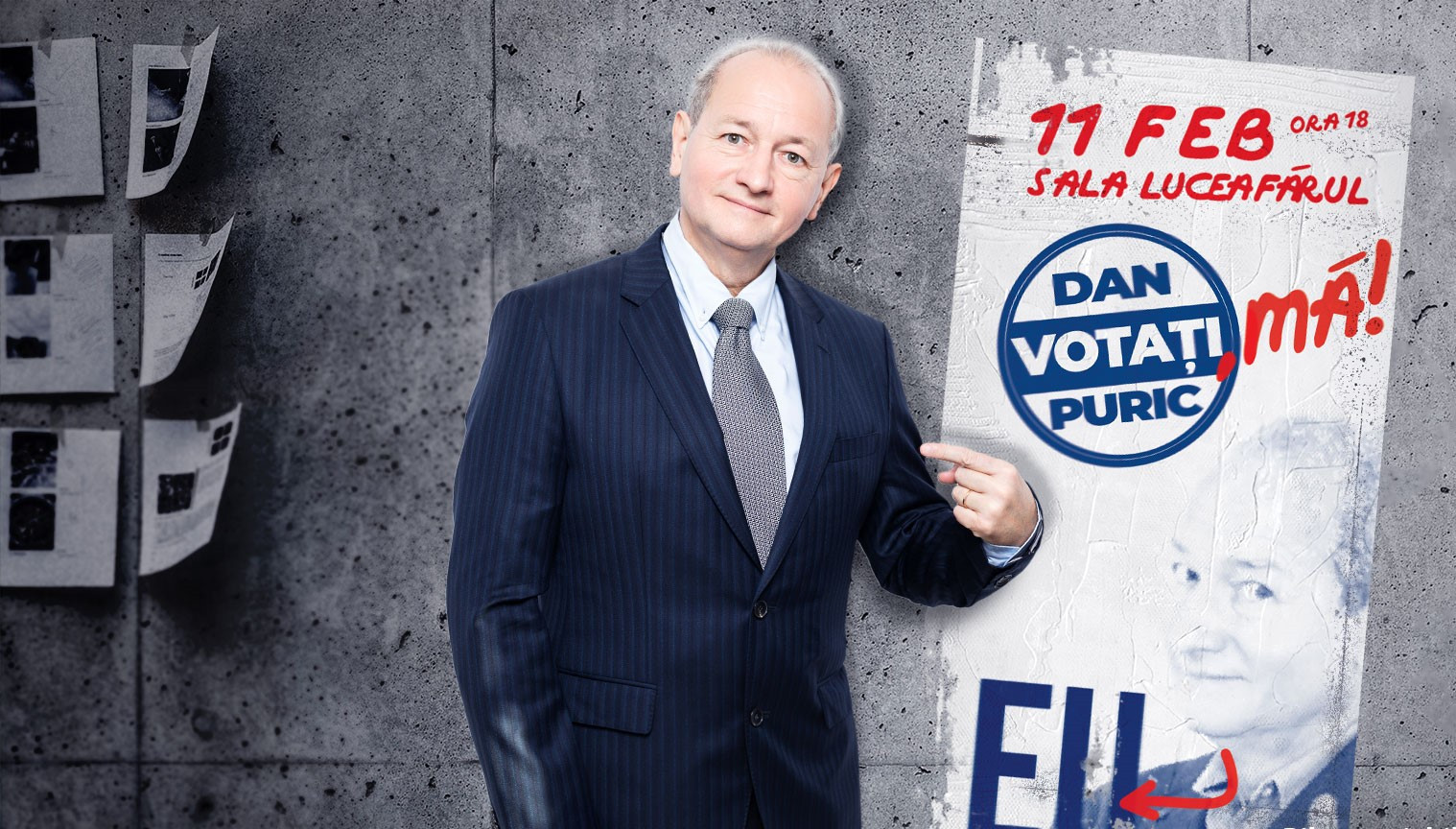 Cristian Tudor Popescu: ”Dan Puric și-a anunțat candidatura la prezidențiale, sprijinit de AUR”. AUR: ”Nu este adevărat”