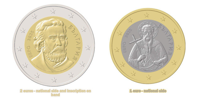 monede euro bulgaria