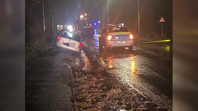 Un polițist de 38 de ani din Sibiu a ajuns la spital în stare gravă, după ce a fost lovit de mașină