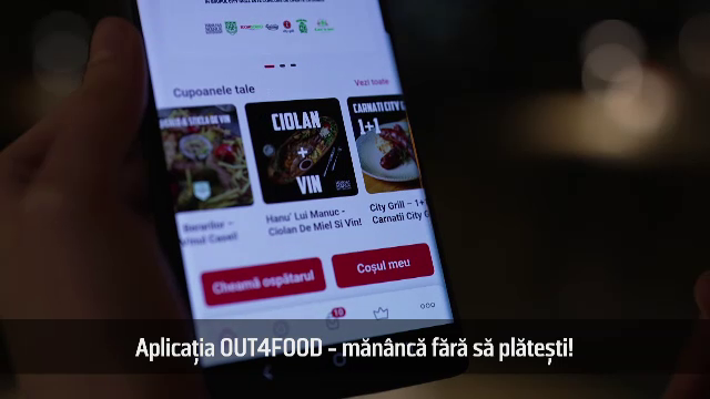 (P) Aplicația OUT4FOOD – mănâncă fără să plătești